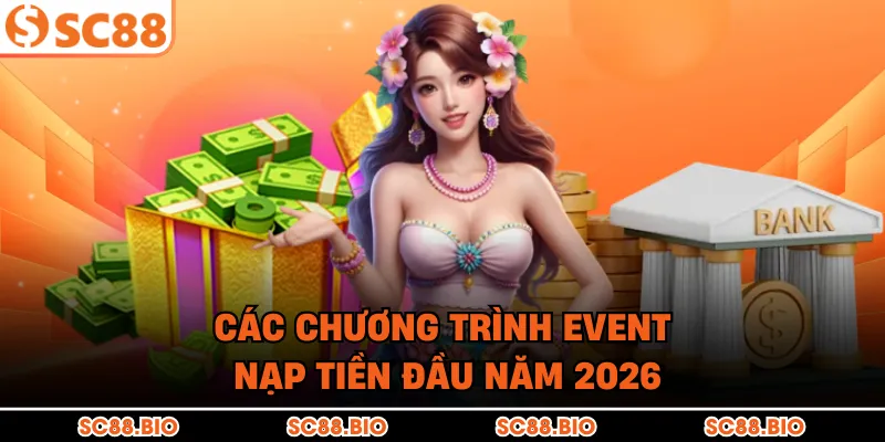 Các chương trình event nạp tiền đầu năm 2026